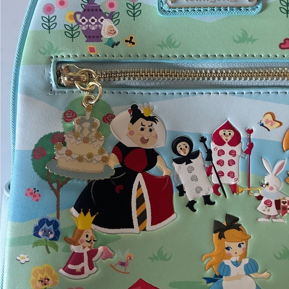 Loungefly Disney Alice in Wonderland Chibi Mini Backpack – Exclusive Design- NWT main image 9